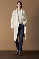 Wool Cable Knit Crew