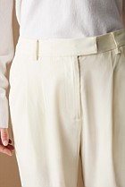 Stretch Wool Pleat Front Pant