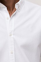 Regular Fit Cotton Monogram Oxford Shirt