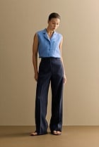 Linen Wide Leg Pant