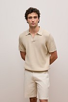 Cotton Texture Stitch Polo