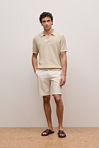 Cotton Texture Stitch Polo
