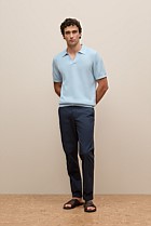 Cotton Texture Stitch Polo