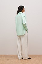 Cotton Poplin Long Sleeve Shirt