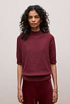 Boucle Mock Neck
