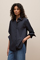 Cotton Poplin Long Sleeve Shirt