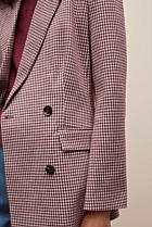 Puppytooth Ponte Double Breasted Blazer