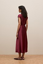 Satin Bias Cut Skirt