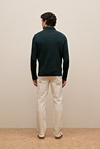 Merino Half Zip