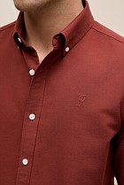Regular Fit Monogram Oxford Shirt