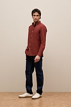 Regular Fit Monogram Oxford Shirt