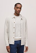 Merino Texture Knit Long Sleeve Shirt