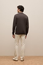 Merino Long Sleeve Polo