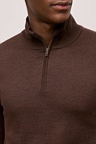 Merino Half Zip