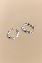 Era Twist Hoop Earrings