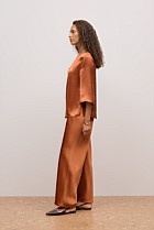 Satin Bias Cut Pant
