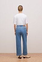 Australian Cotton Blend Denim Tailored Pant