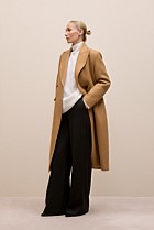 Italian Wool Cashmere Longline Coat
