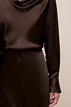Satin Bias Cut Pant