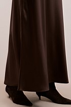 Satin Bias Cut Maxi Skirt