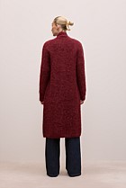 Brushed Alpaca Longline Cardigan