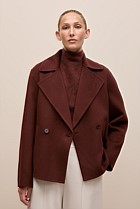 Double Faced Wool Peacoat