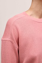 Merino Cashmere Forward Shoulder Seam Crew