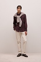 Brushed Cotton Melange Shirt
