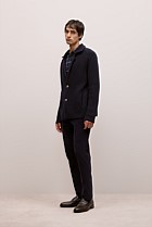 Merino Lapel Cardigan