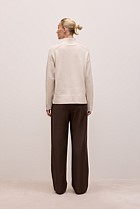 Merino Funnel Neck Pullover