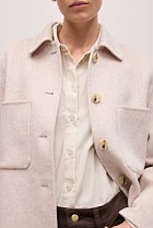 Brushed Wool Shacket