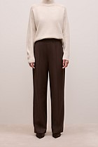 Pintucked Pull On Pant