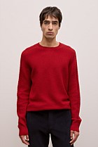 Merino Cable Detail Crew