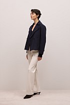 Double Faced Wool Peacoat