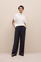 Pintucked Pull On Pant