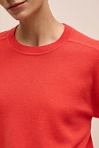Merino Cashmere Forward Shoulder Seam Crew