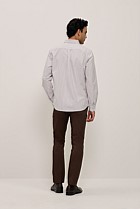Regular Fit Wide Stripe Oxford Shirt