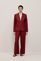 Linen Twill Single Breasted Blazer