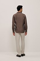 Tailored Fit Delave Linen Shirt