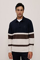 Bold Stripe Monogram Rugby