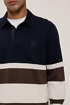 Bold Stripe Monogram Rugby