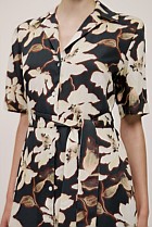 Calais Short Sleeve Shirt Dress