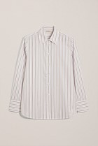 Yarn Dyed Poplin Stripe Shirt