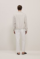Linen Harrington Jacket