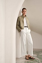 Funnel Neck Bomber Jacket