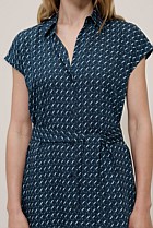 Cavelle Cap Sleeve Shirt Dress