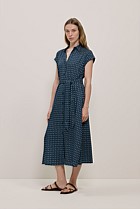 Cavelle Cap Sleeve Shirt Dress