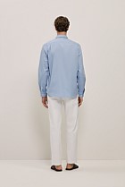 Garment Dyed Cotton Twill Shirt