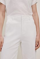 Australian Cotton Blend Denim High Rise Tailored Pant