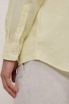 Regular Fit Linen Classic Long Sleeve Shirt